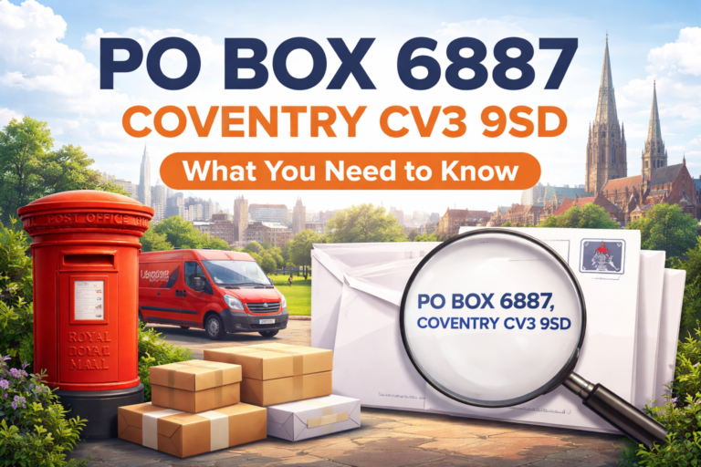 PO Box 6887 Coventry CV3 9SD