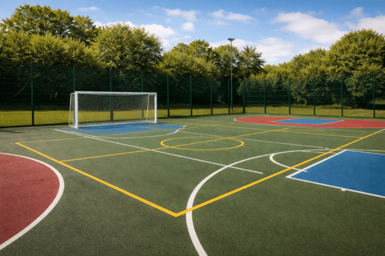 Why Surface Design Matters in Multi-Use Games Areas Why Surface Design Matters in Multi-Use Games Areas